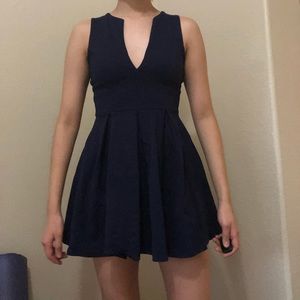 Blue dress